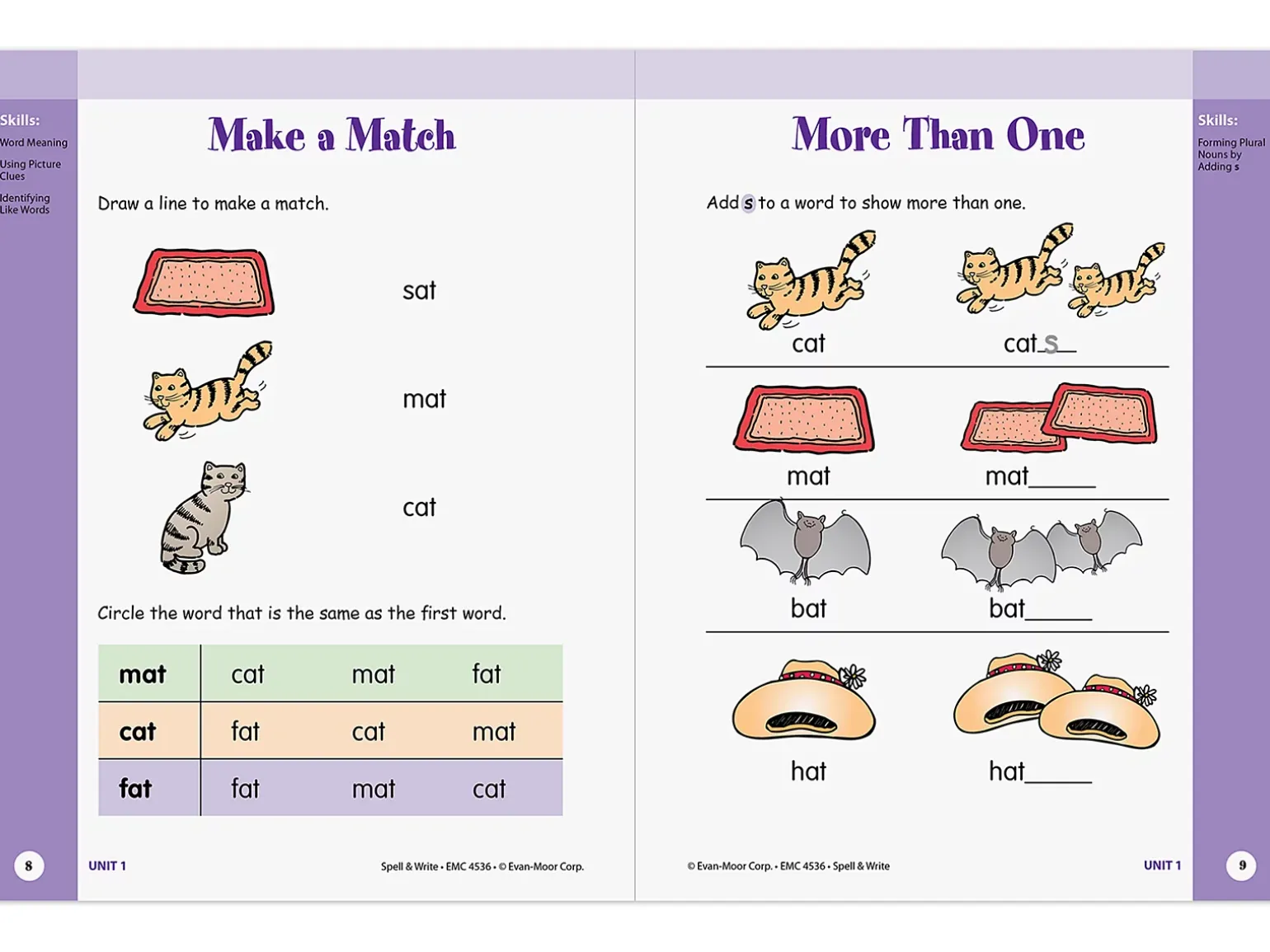 Spell & Write Skill Sharpeners Workbook