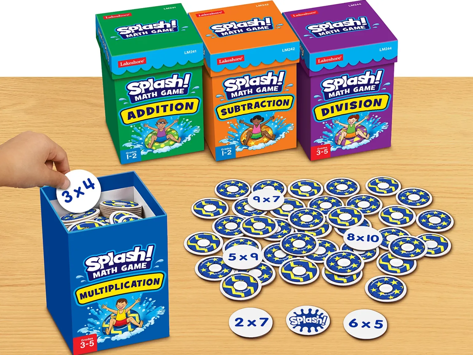 Splash! Math Games - Complete Set