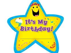 Star Birthday Badges