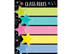 Star Bright Classroom Rules Poster
