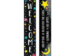 Star Bright Double-Sided Welcome Banner