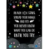 Star Bright Reach for the Stars Motivational Posters