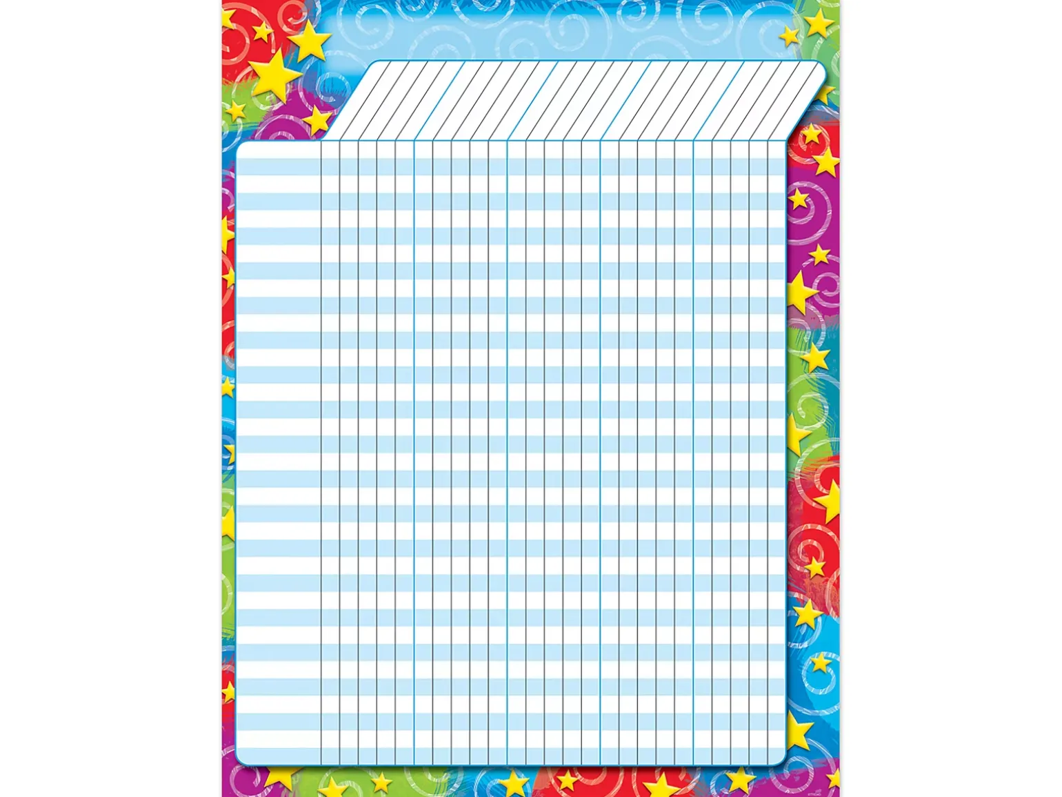 Stars & Swirls Incentive Chart
