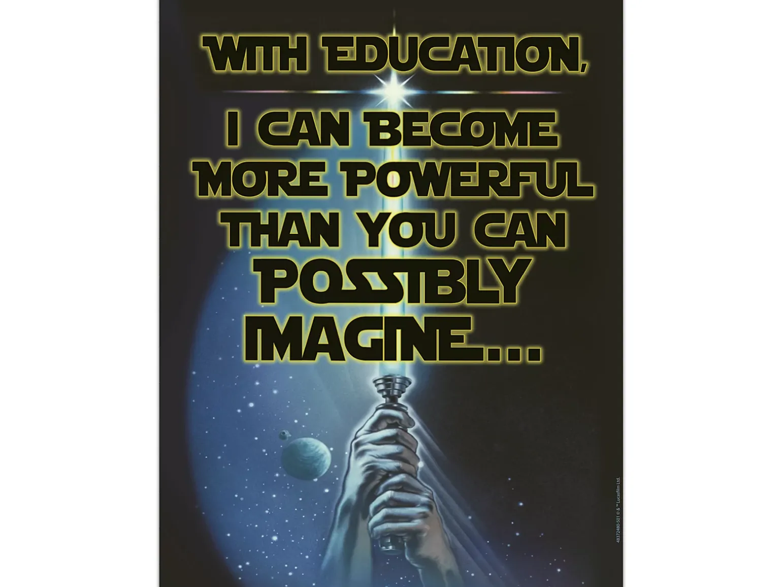Star Wars™ Education Poster