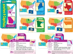 States & Capitals Pocket Flash Cards