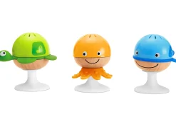 Stay-Put Ocean Friend Rattles - Set of 3