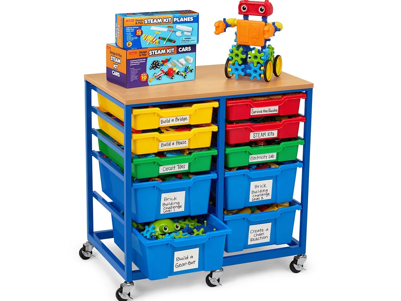 STEM Club Activity Cart