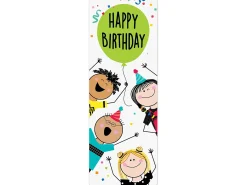 Stick Kids Birthday Bookmarks