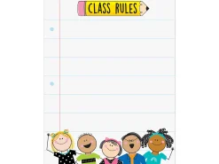 Stick Kids Classroom Rules Poster