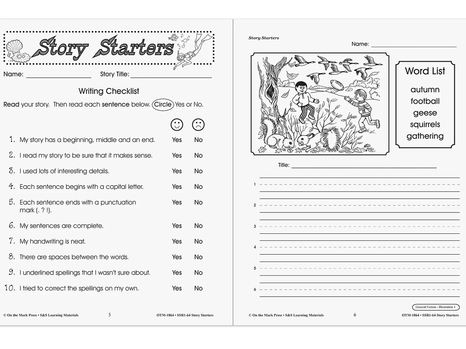 Story Starter Workbook