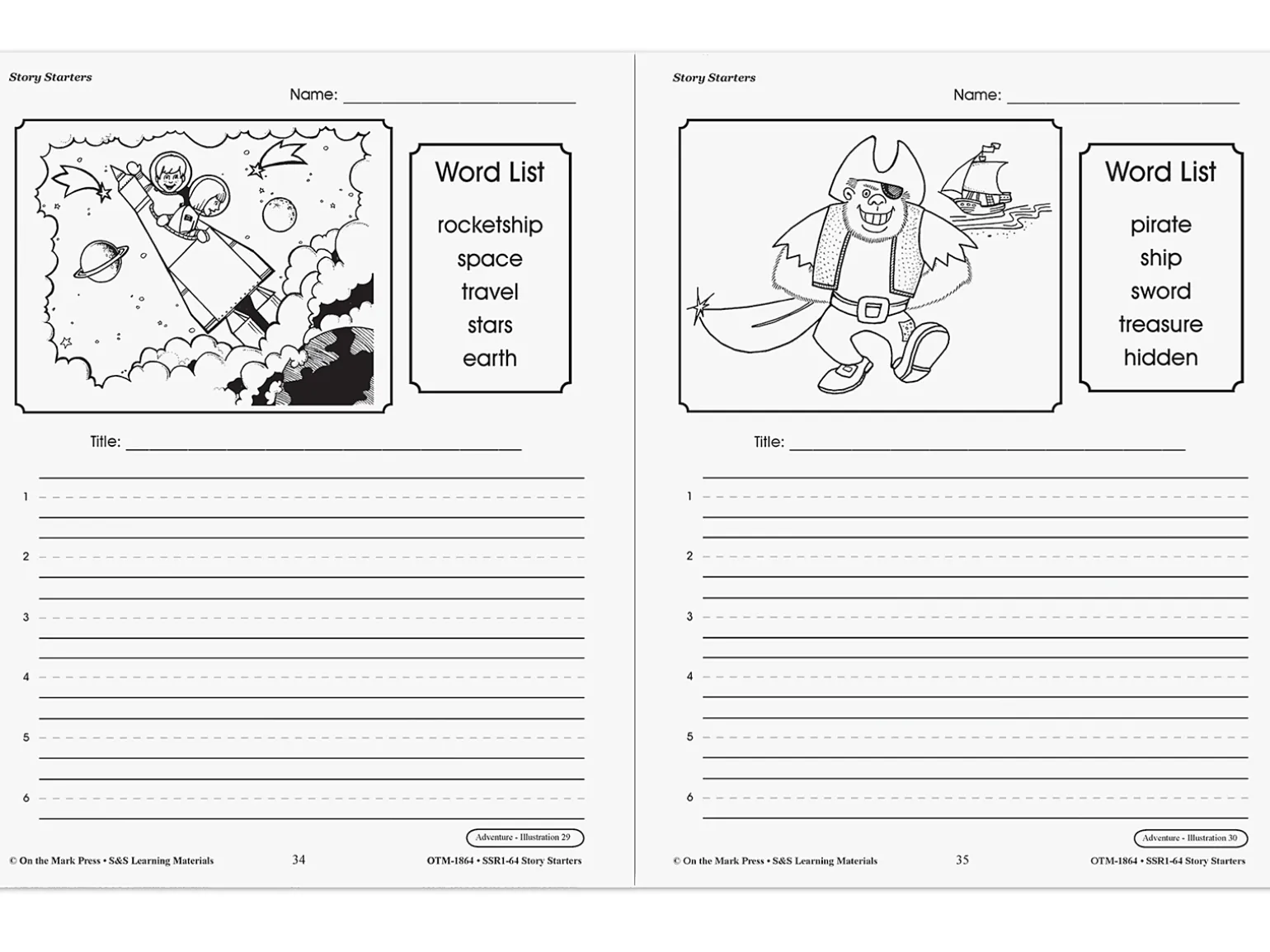 Story Starter Workbook
