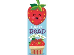 Strawberry-Scented Bookmarks