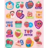 Strawberry Scented Stickers