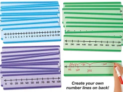 Student Write & Wipe Number Lines - Whole Numbers
