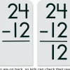 Subtraction All Facts 0-12 Flash Cards