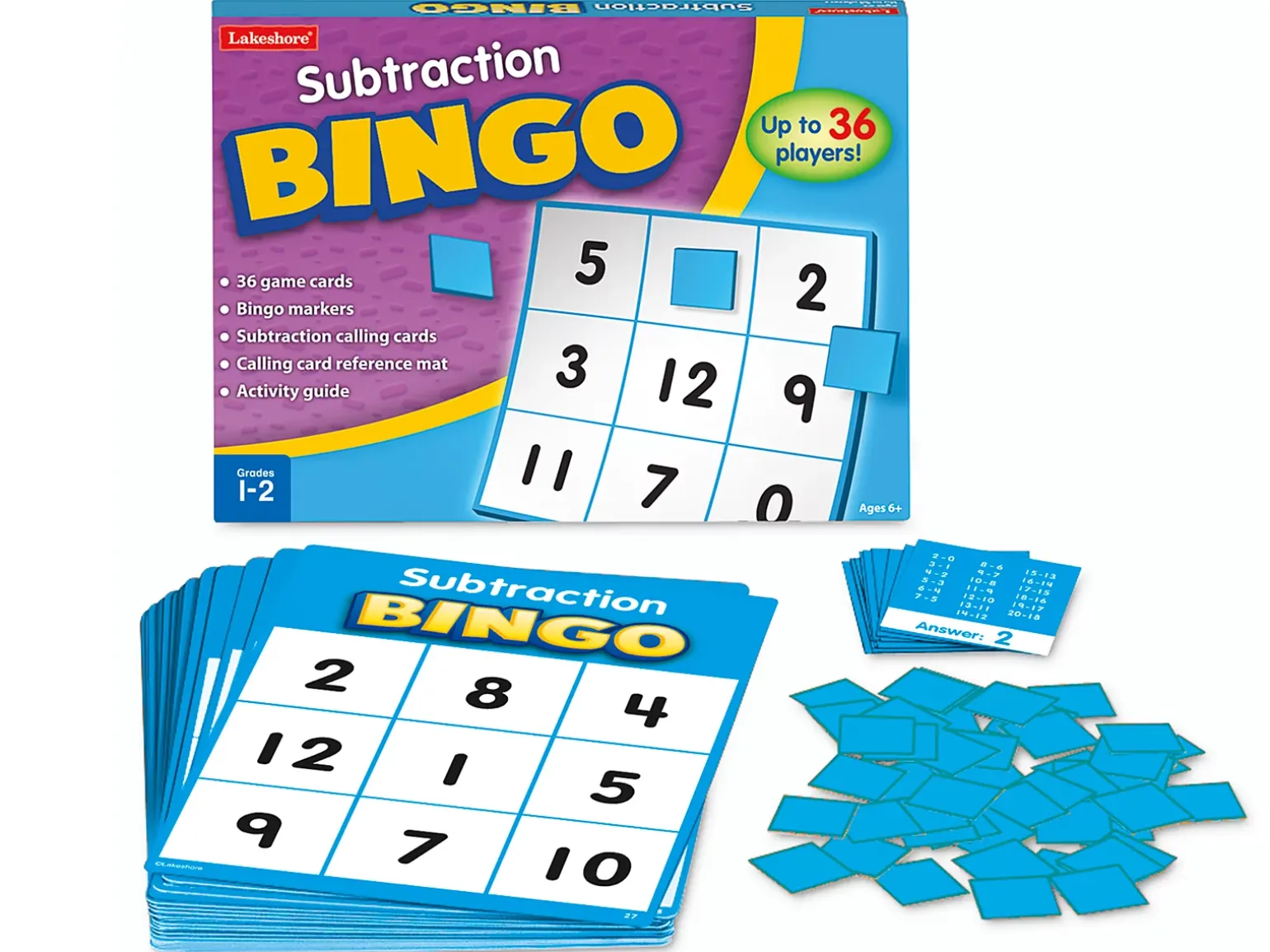 Subtraction Bingo