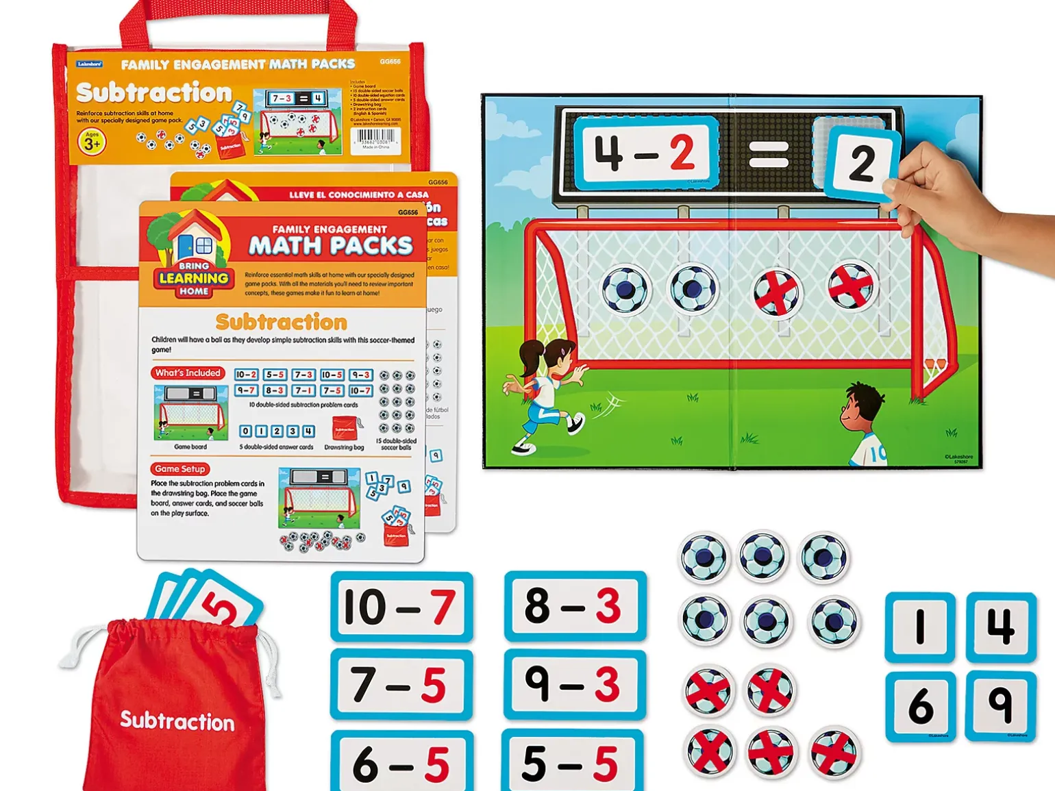Subtraction Family Engagement Pack
