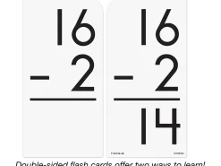 Subtraction 13-18 Flash Cards