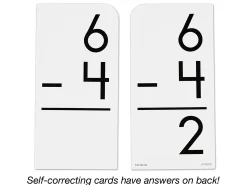 Subtraction 0-12 Flash Cards- 91 Cards