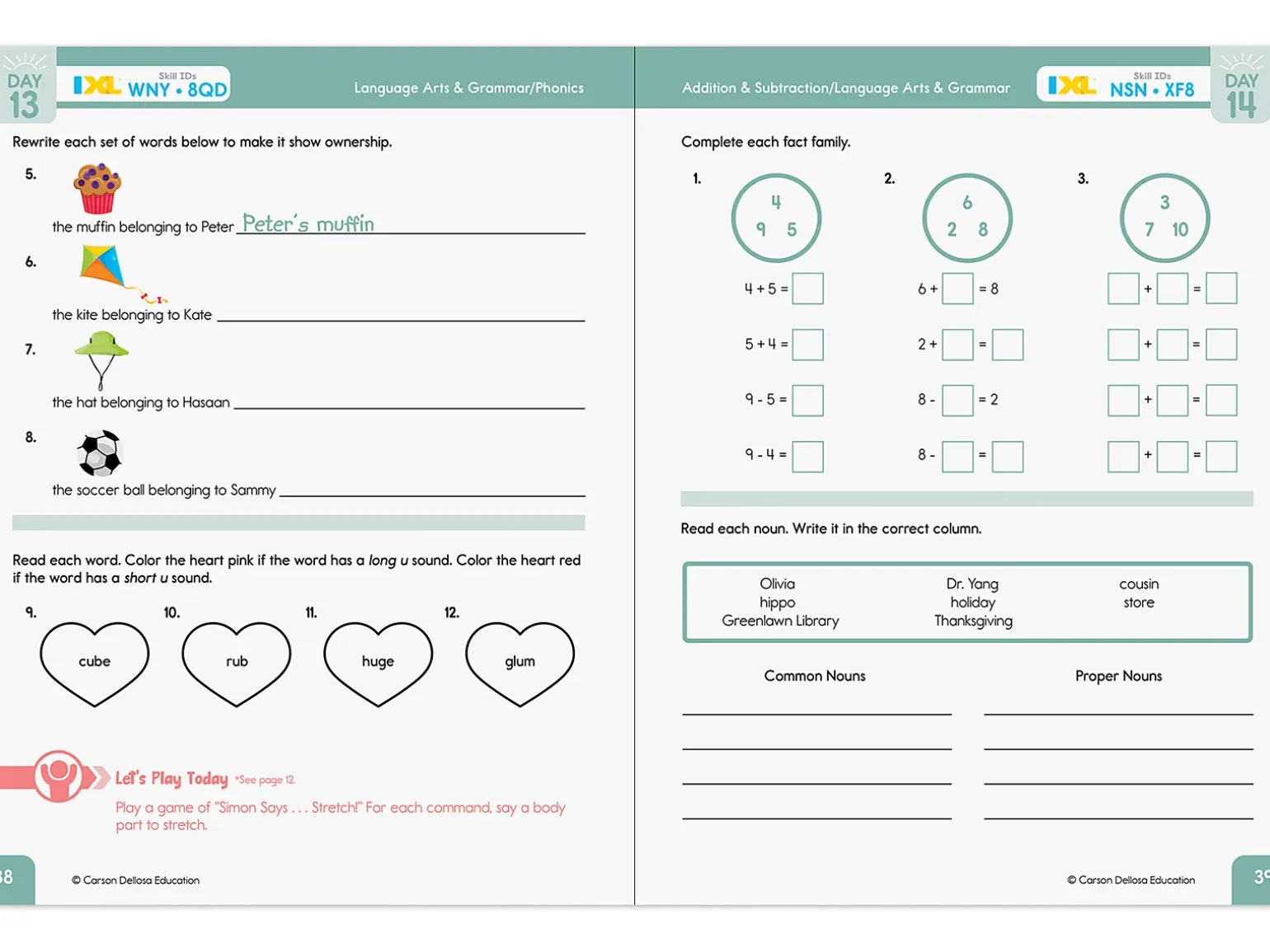 Summer Bridge Activities Workbook - Gr. 1-2