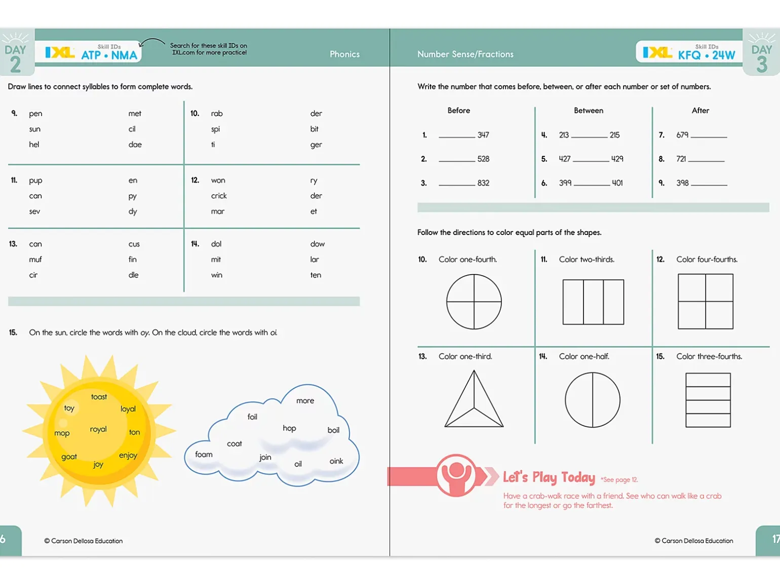 Summer Bridge Activities Workbook - Gr. 2-3