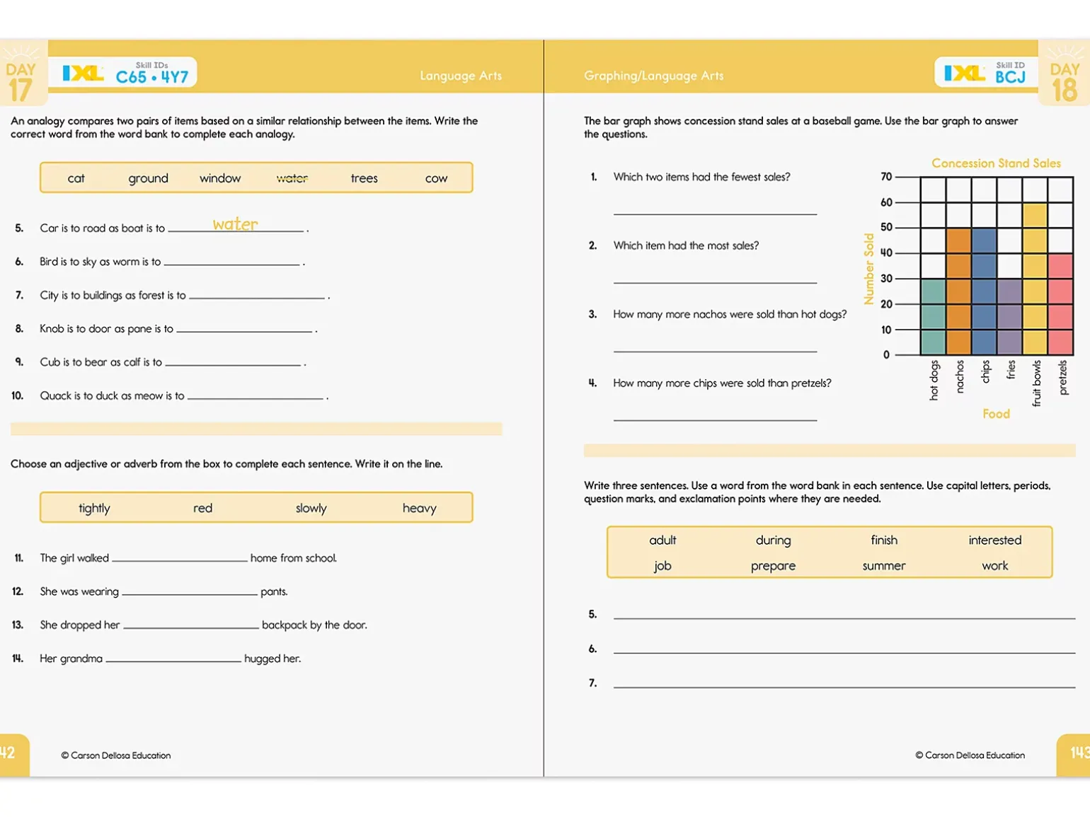 Summer Bridge Activities Workbook - Gr. 2-3