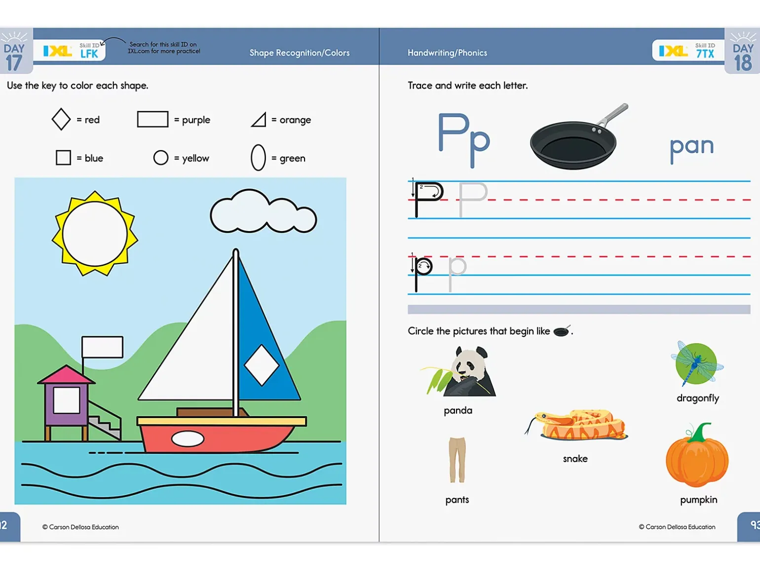 Summer Bridge Activities Workbook - Pre K-K