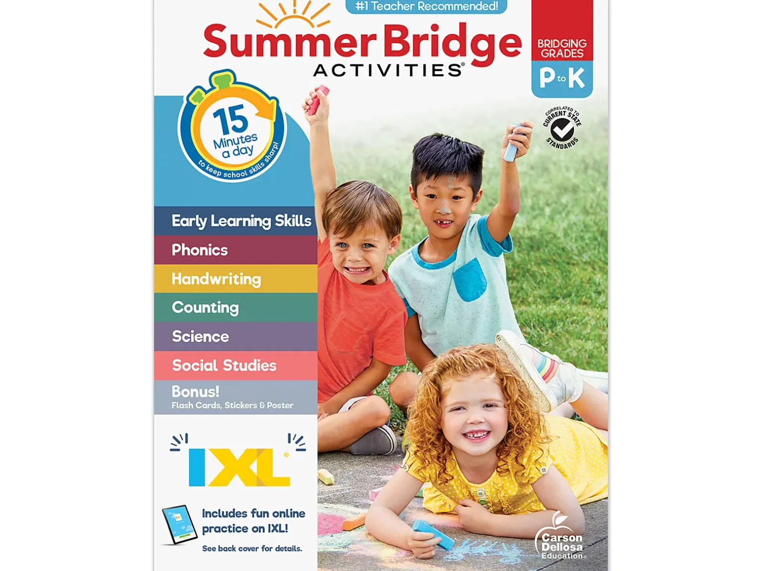 Summer Bridge Activities Workbook - Pre K-K