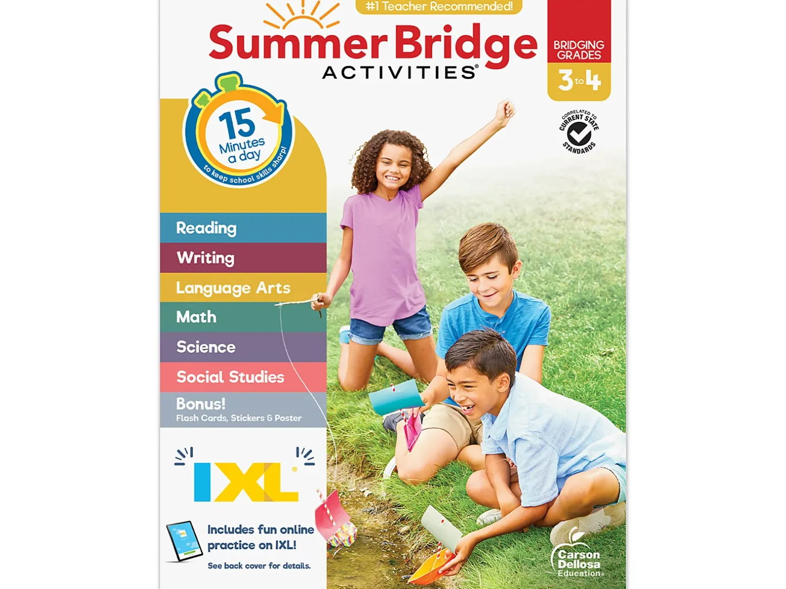 Summer Bridge Activities Workbook - Gr. 3-4
