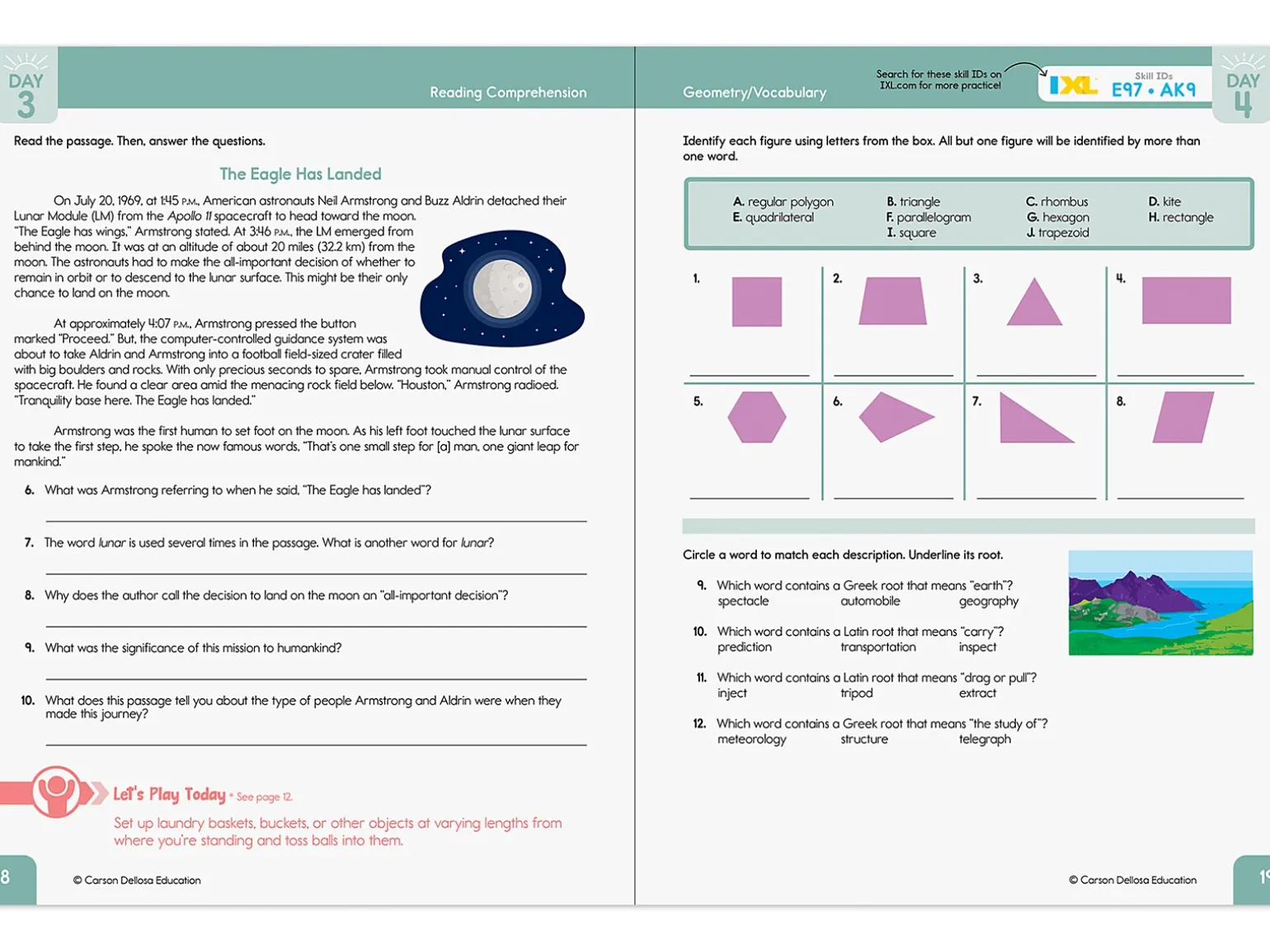 Summer Bridge Activities Workbook - Gr. 5-6