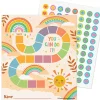 Sunshine Rainbow Reward Trackers with Stickers