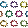 Superhero Burst Accents