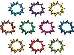 Superhero Burst Accents