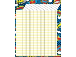 Superhero Incentive Chart