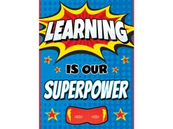 Superhero Learning Is Our Superpower Poster