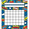 Superhero Mini Incentive Charts