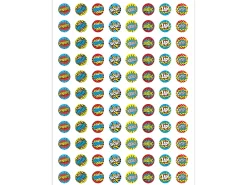 Superhero Motivational Mini Stickers