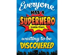 Superhero Waiting to Be Discovered Poster