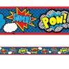 Superhero Word-Burst Border