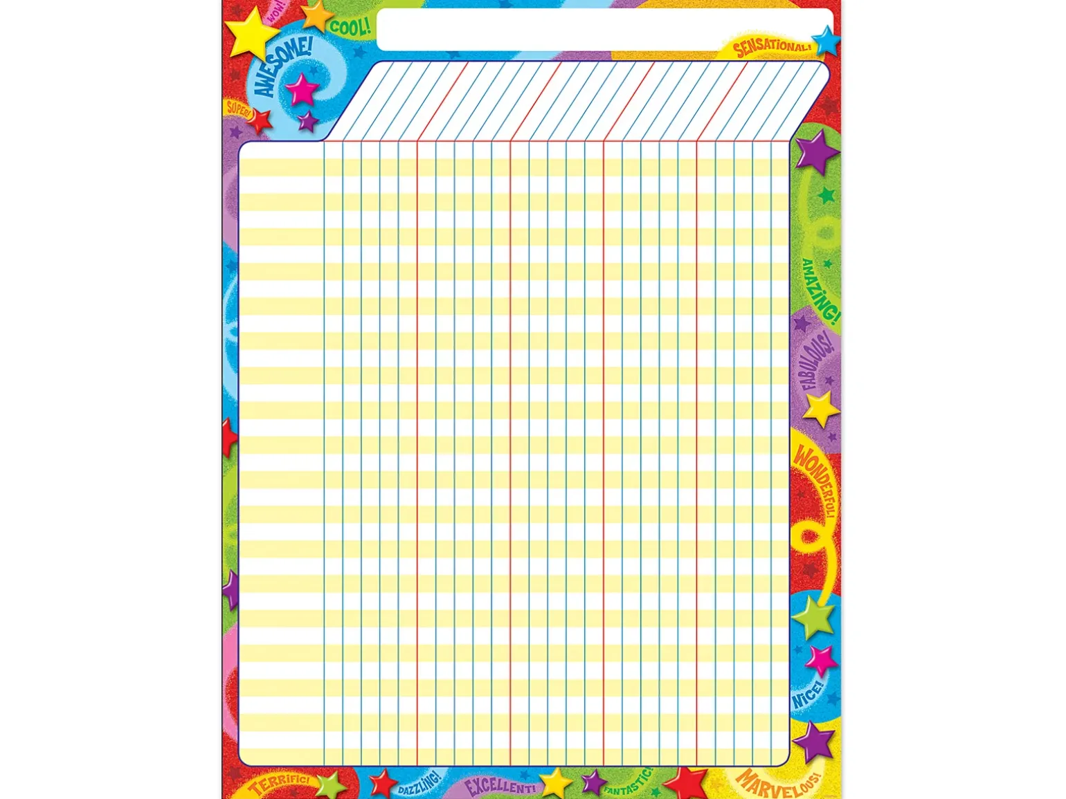 Superstars Incentive Chart