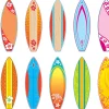Surf’s Up! Surfboard Accents