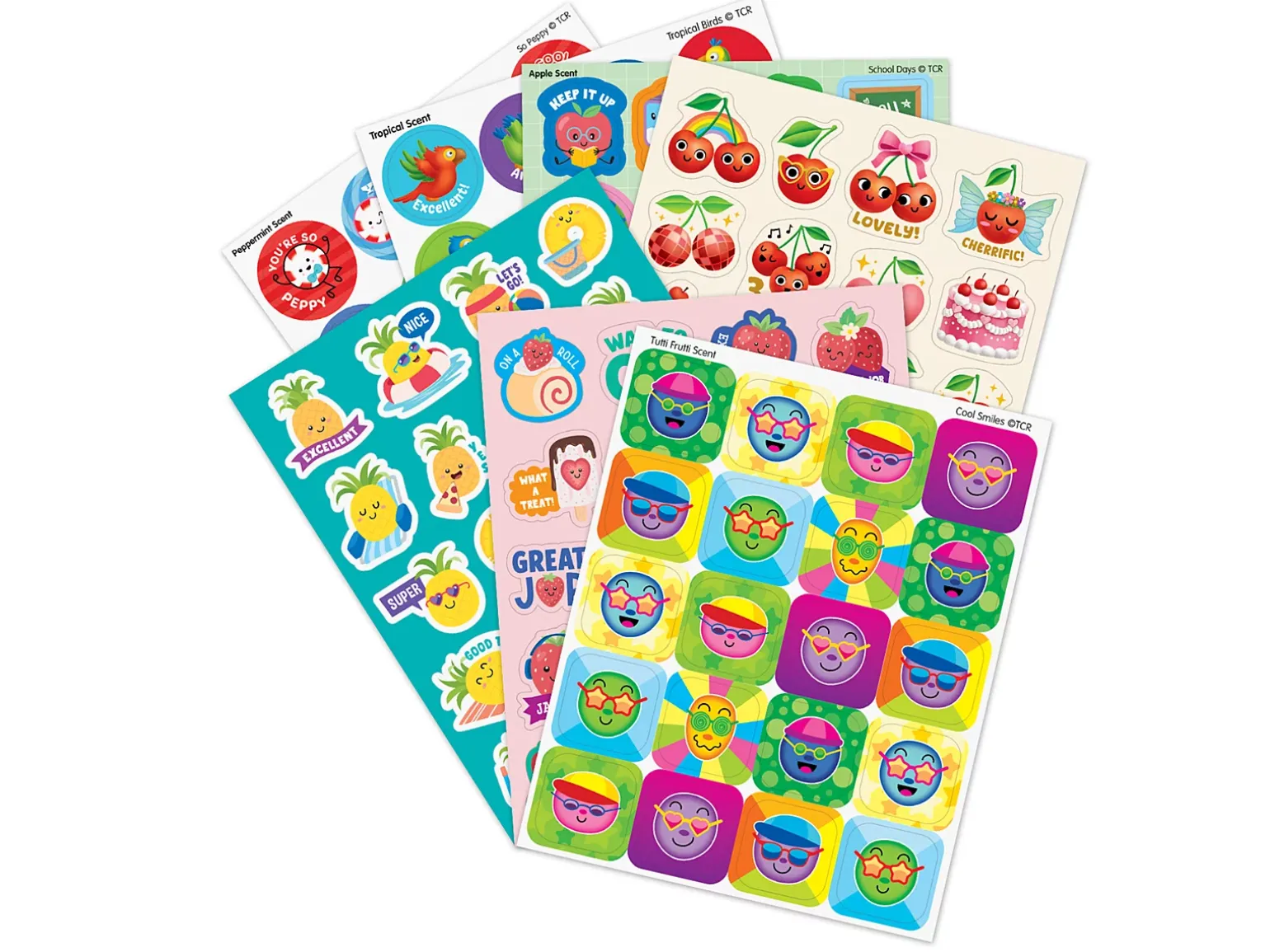 Sweets Scented Stickers - Variety Pack