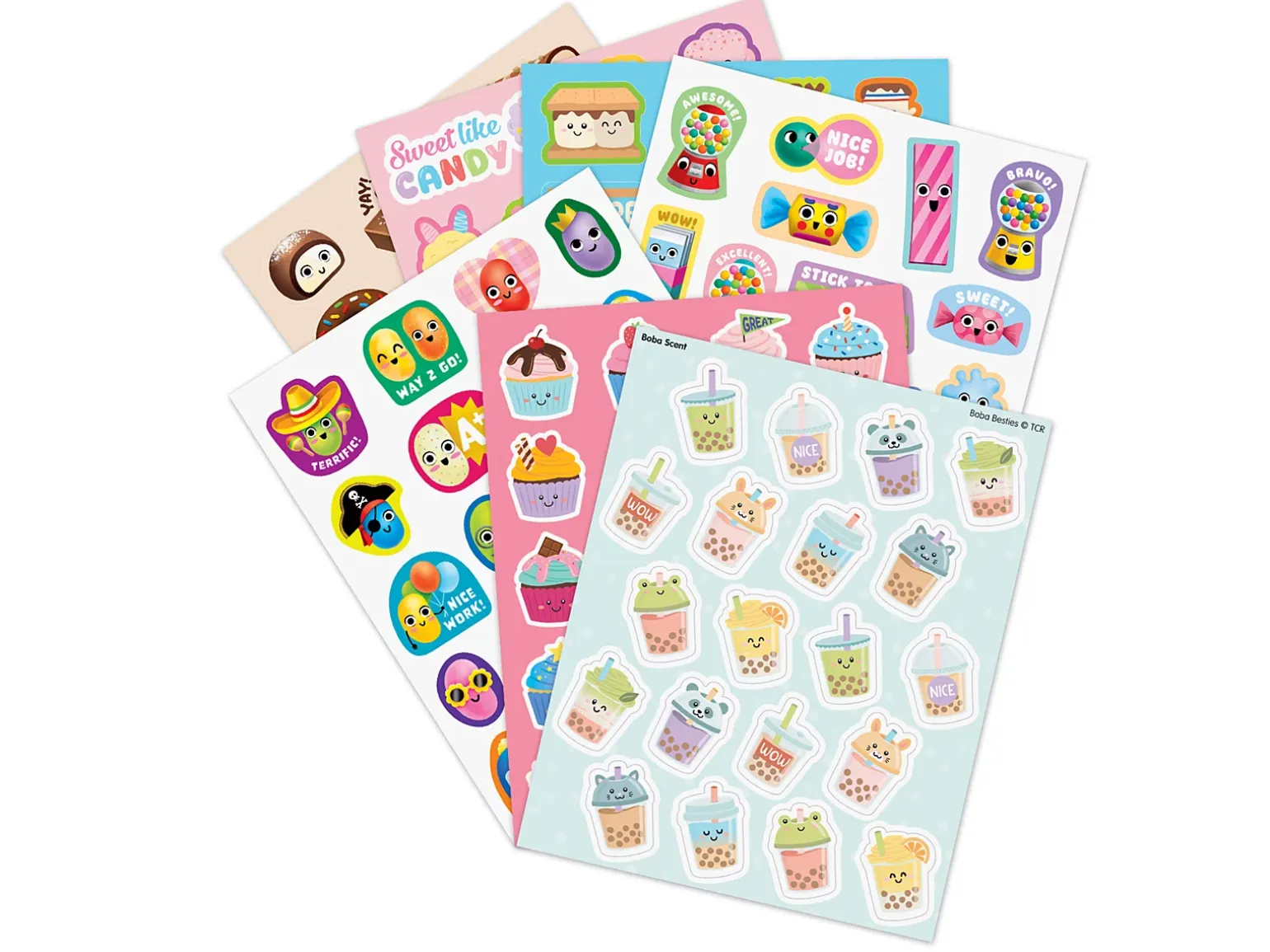 Sweet Treats Scented Stickers - Variety Pack