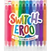 Switch-Eroo Color-Changing Markers - Set of 12