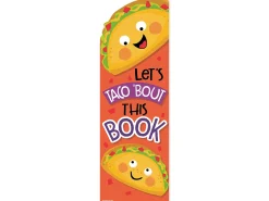 Taco-Scented Bookmarks
