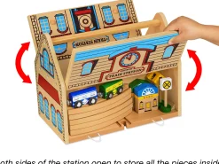Take-Along Train Station