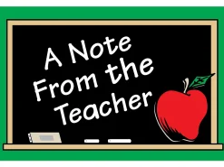 Teacher’s Note Postcards
