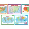 Teaching Maps Bulletin Board Set