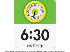 Telling Time Pocket Flash Cards