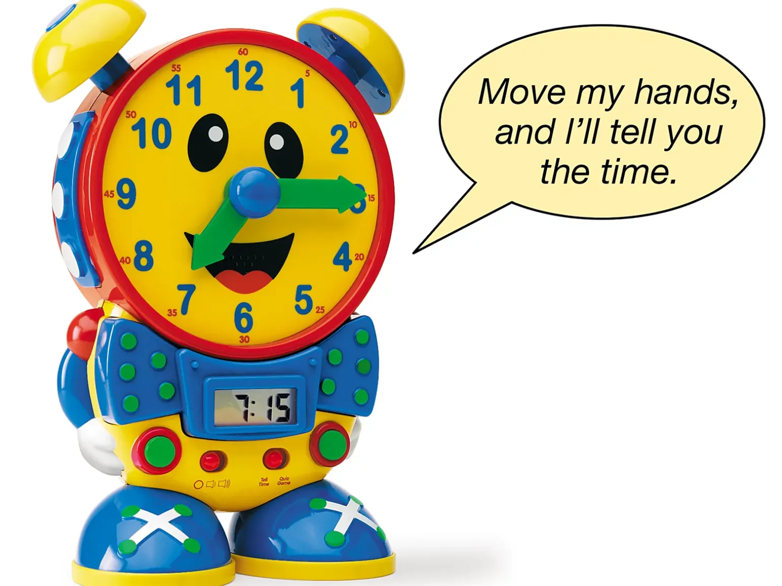 Telling Time Teaching Clock